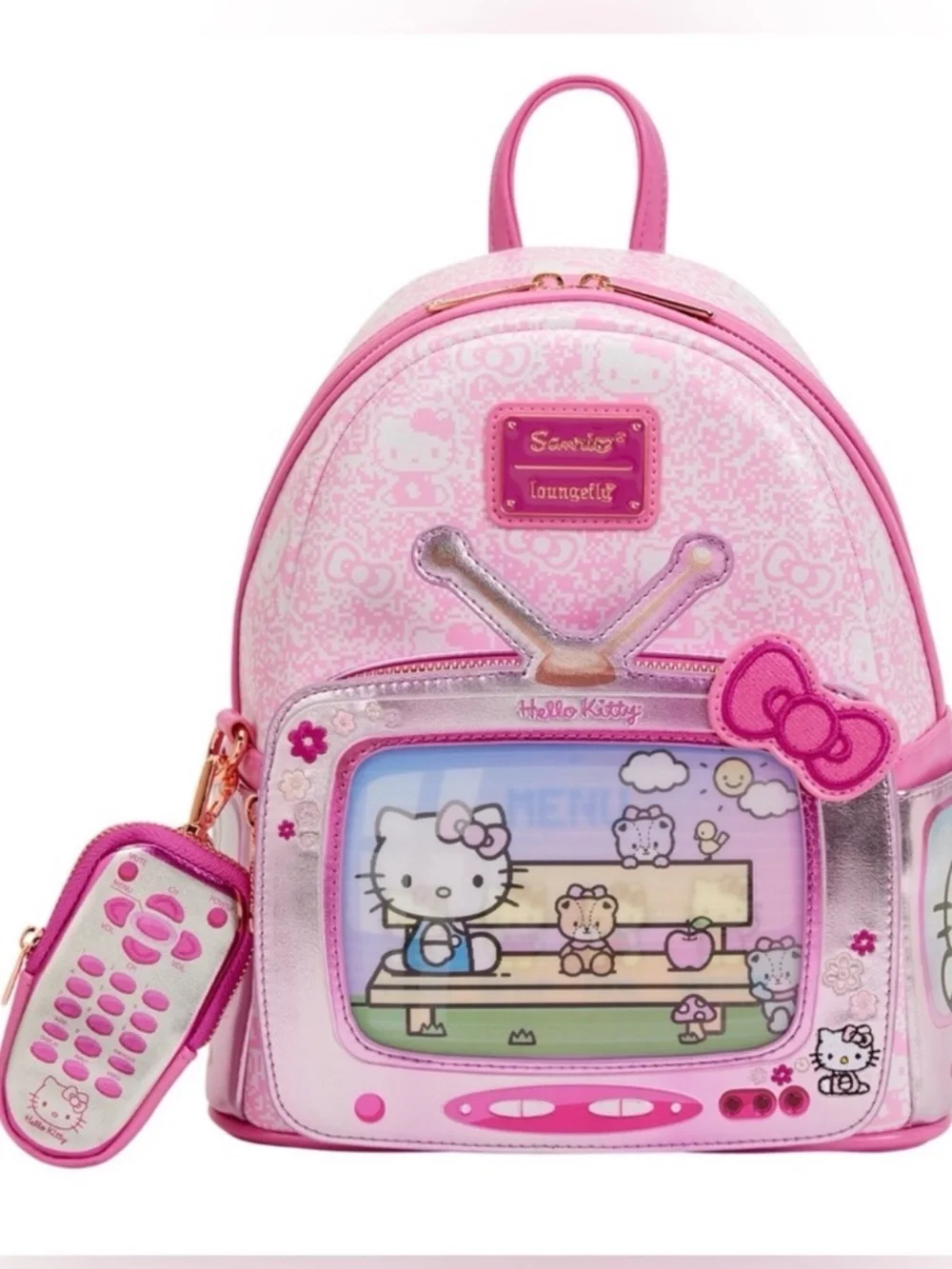 Loungefly Sanrio Hello Kitty Lenticular TV Mini Backpack